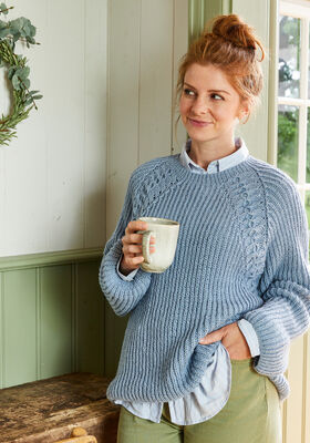 PULLOVER Landlust Alpaka Merino 160 von Lana Grossa