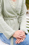 Lana Grossa WICKELJACKE Landlust Sommerseide