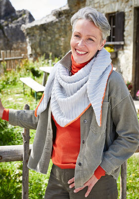 DREIECKSTUCH Landlust Alpaka Merino 160 von Lana Grossa