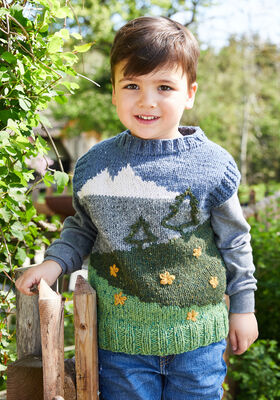 KINDERPULLUNDER Landlust Soft Tweed 90 von Lana Grossa