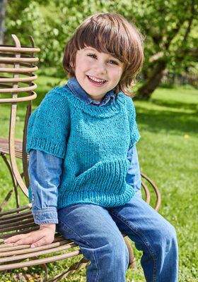 KINDER-PULLUNDER Landlust Soft Tweed 90 von Lana Grossa