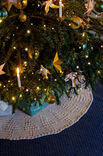 Lana Grossa TANNENBAUM-DECKE Landlust Baumwolle