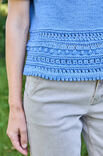 Lana Grossa STRICKSHIRT MIT MUSTERBORTE Landlust Baumwolle