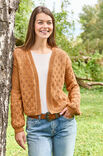 Lana Grossa AJOURJACKE Landlust Baumwolle
