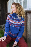 Lana Grossa ROLLKRAGENPULLOVER Landlust Naturwolle