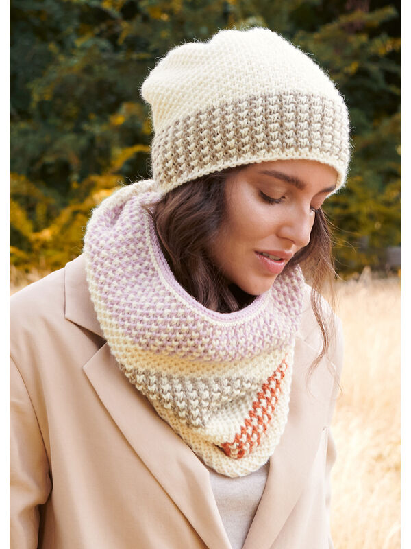 Lana Grossa MÜTZE Landlust Alpaka Merino 100