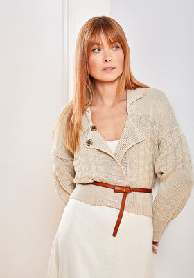 JACKE Landlust Baumwolle von Lana Grossa