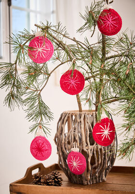 WEIHNACHTSKUGELN Landlust Baumwolle von Lana Grossa