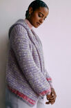 Lana Grossa KAPUZENJACKE Lala Berlin Smoothy & Lala Berlin Buffy