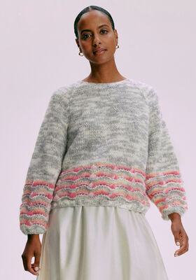 RAGLAN-PULLOVER Lala Berlin Smoothy von Lana Grossa