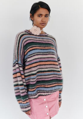 RINGELPULLOVER Silkhair von Lana Grossa