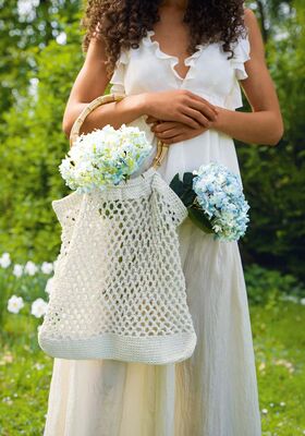 TASCHE IM NETZMUSTER The Core von Lana Grossa