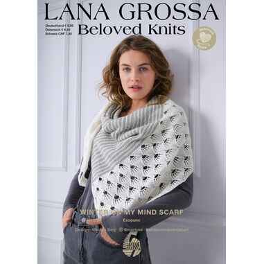 Lana Grossa WINTER ON MY MIND SCARF - Beloved Knits No. 5
