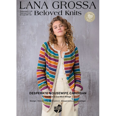 Lana Grossa DESPERATE HOUSEWIFE CARDIGAN - Beloved Knits No. 5
