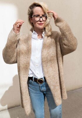 COZYCARDIGAN Natural Alpaca Pelo & Silkhair  von Lana Grossa