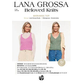 MARIANNA TOP/WESTE - Beloved Knits No. 3 von Lana Grossa