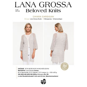 CHIARA CARDIGAN - Beloved Knits No. 3 von Lana Grossa