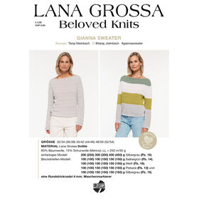 GIANNA SWEATER - Beloved Knits No. 3 von Lana Grossa