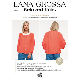 EMILIA CARDIGAN - Beloved Knits No. 3 von Lana Grossa