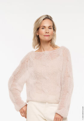 GIULIA SWEATER Silkhair von Lana Grossa