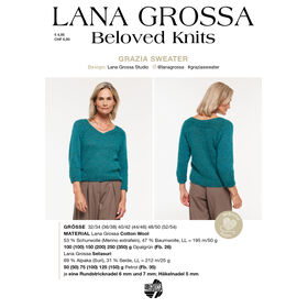 GRAZIA SWEATER - Beloved Knits No. 3 von Lana Grossa