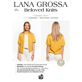 COSIMA VEST - Beloved Knits No. 3 von Lana Grossa