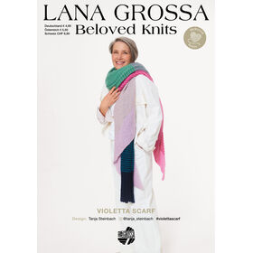 VIOLETTA SCARF - Beloved Knits No. 3 von Lana Grossa