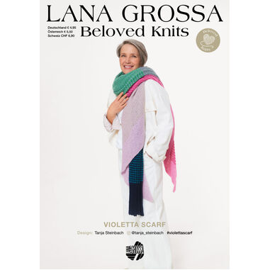 Lana Grossa VIOLETTA SCARF - Beloved Knits No. 3