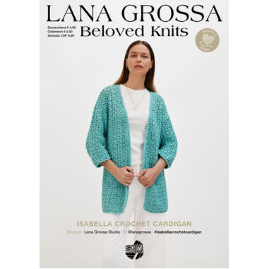 Lana Grossa ISABELLA CROCHET CARDIGAN - Beloved Knits No. 3