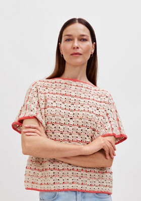 OLIVIA CROCHET SHIRT Landlust Baumwolle von Lana Grossa
