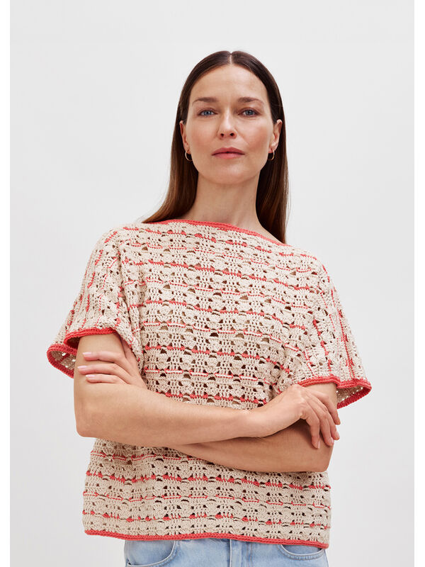 Lana Grossa OLIVIA CROCHET SHIRT Landlust Baumwolle