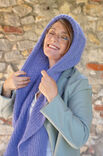 Lana Grossa CAPPUCCIO SCARF Ecopuno & Natural Superkid Tweed