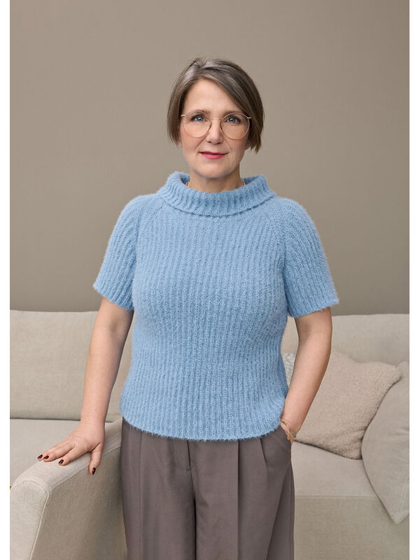 Lana Grossa RAGLANPULLOVER MIT HALBARM Cosy Socks