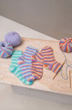 Lana Grossa BASIC-SOCKEN Cosy Socks Soft Stripes