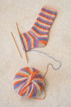 Lana Grossa BASIC-SOCKEN Cosy Socks Multi Stripes