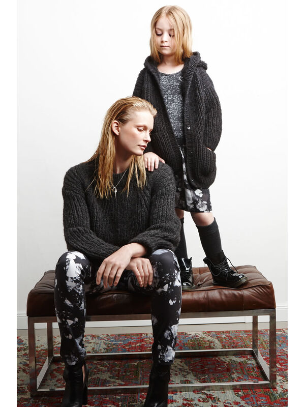 Lana Grossa JACKE MIT KAPUZE Yak Merino/Splendid