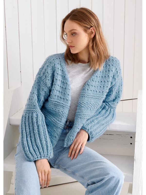 Lana Grossa JACKE IM MUSTERMIX Per Lei