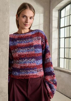 HÄKELPULLOVER Cool Merino & Superkid Seta von Lana Grossa