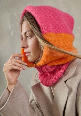 KAPUZENLOOP Alpaca Air II & Brillino von Lana Grossa