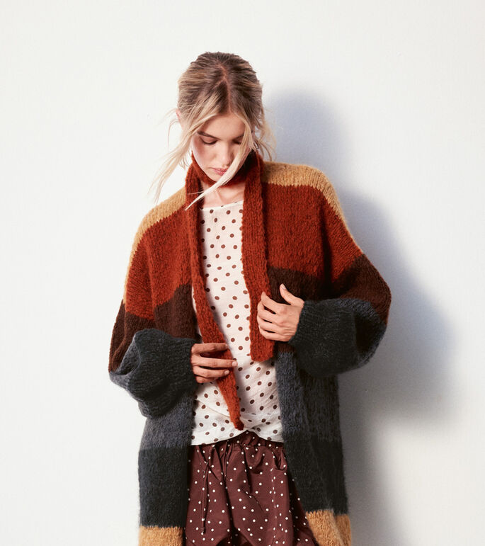 Lana Grossa CARDIGAN Baby Furry
