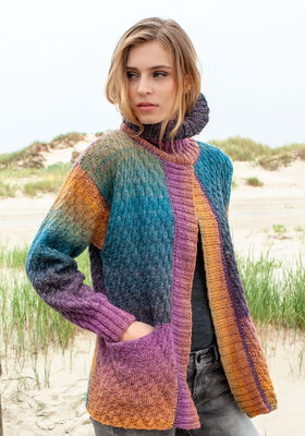 PULLOVERJACKE Gomitolo Versione von Lana Grossa