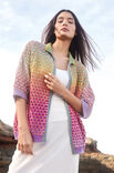 Lana Grossa CARDIGAN IM PUNKTMUSTER Cotonella