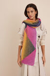 Lana Grossa DIAGONAL-GESTRICKTER-DREIECKSSCHAL Gomitolo Versione