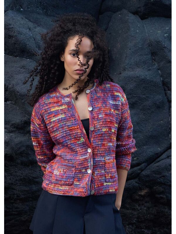 Lana Grossa Jacke Cotonella Multi