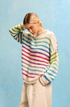 Lana Grossa STREIFEN-PULLOVER Cotonella