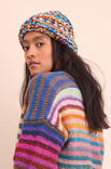 Lana Grossa PATENTMÜTZE Crazy