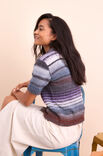 Lana Grossa KURZARM-PULLOVER TOP-DOWN Gomitolo Modo
