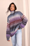 Lana Grossa ROLLKRAGEN-PULLOVER OVERSIZED Gomitolo Gala