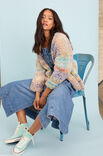 Lana Grossa CARDIGAN TOP-DOWN Candy & Pelliccia