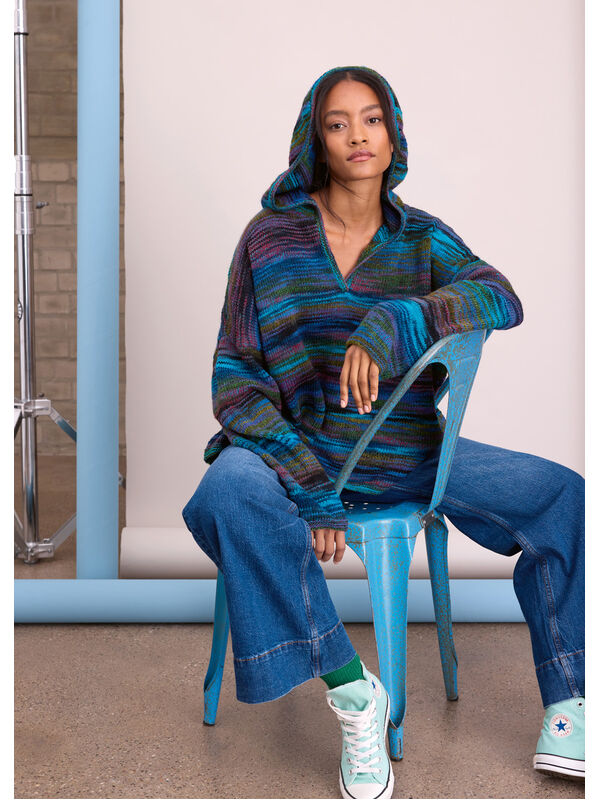 Lana Grossa HOODIE OVERSIZED Gomitolo Disegno